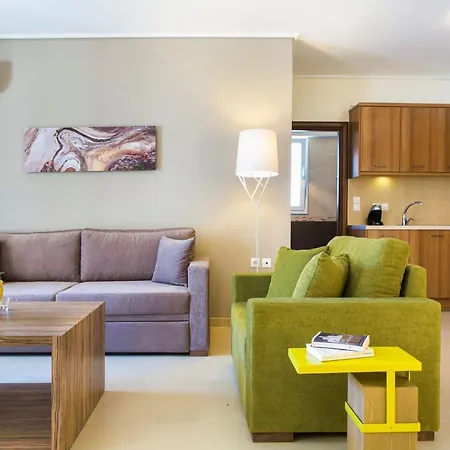 Deluxe Kefalonia Nectar 1 Bedroom Pool קרבומילוס